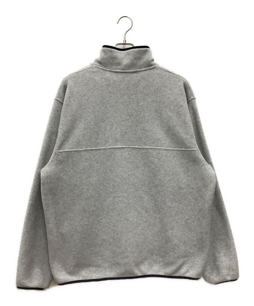 JJJJound（ジョウンド）JJJJound (ジョウンド) スナップフリースジャケット ライトグレー サイズ:SIZE Lの古着・服飾アイテム