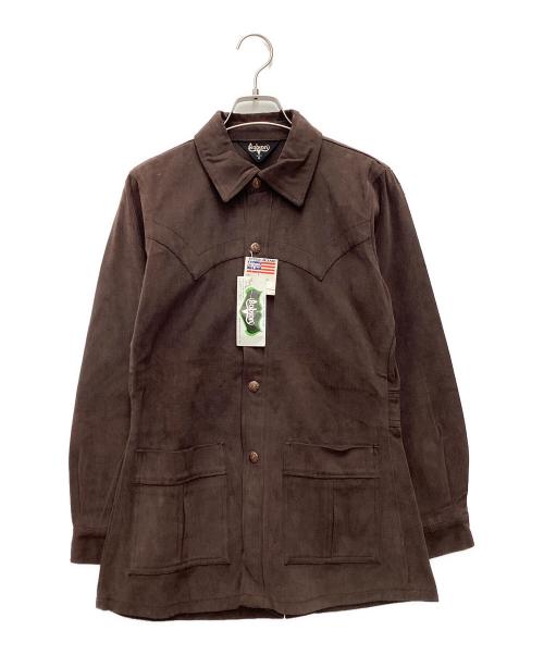 BOBSON（ボブソン）BOBSON (ボブソン) スウェードジャケット 三角タグ ブラウン サイズ:SIZE Mの古着・服飾アイテム