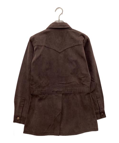 BOBSON（ボブソン）BOBSON (ボブソン) スウェードジャケット 三角タグ ブラウン サイズ:SIZE Mの古着・服飾アイテム