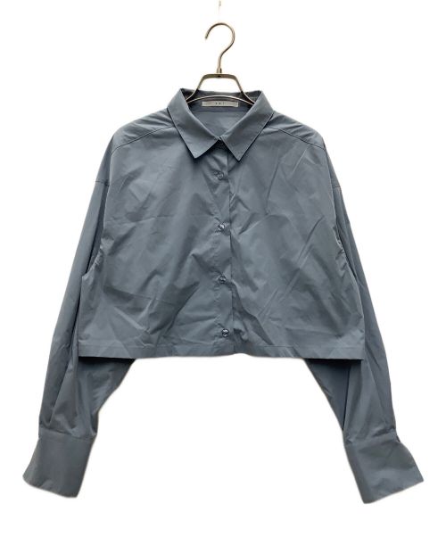 KBF（ケービーエフ）KBF (ケービーエフ) チュールSETクロップドシャツ スカイブルー サイズ:SIZE　Freeの古着・服飾アイテム