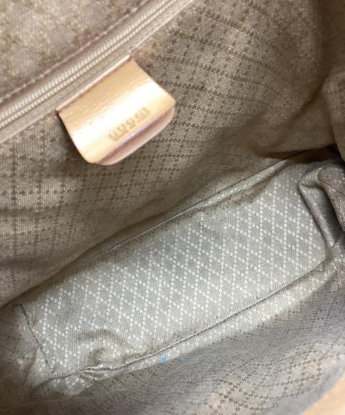 GUCCI（グッチ）GUCCI (グッチ) バンブーリュックサック ライトブラウンの古着・服飾アイテム