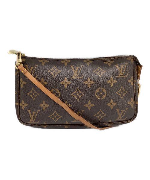 LOUIS VUITTON（ルイ ヴィトン）LOUIS VUITTON (ルイ ヴィトン) ポシェット・アクセソワール/モノグラム ブラウンの古着・服飾アイテム