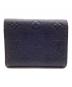 LOUIS VUITTON (ルイ ヴィトン) ポルトフォイユ・ヴィクトリーヌ ネイビー モノグラム・アンプラント ネイビー：55000円