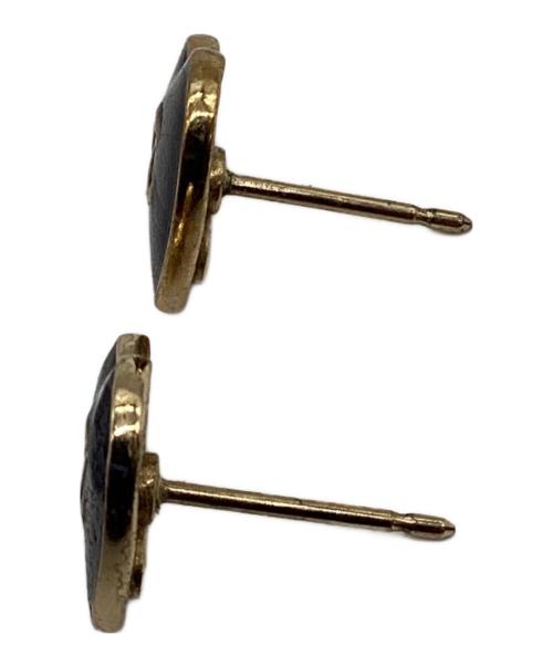 CHANEL（シャネル）CHANEL (シャネル) ハートピアス ココマーク ブラックの古着・服飾アイテム