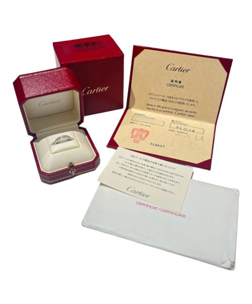 Cartier（カルティエ）Cartier (カルティエ) Ballerine wedding band バレリーナ ウェディング リング サイズ:50/10号の古着・服飾アイテム