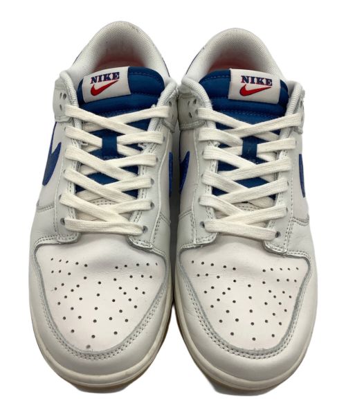 NIKE（ナイキ）NIKE (ナイキ) DUNK LOW Royal and Gum ホワイト×ブルー サイズ:SIZE 25.5cmの古着・服飾アイテム