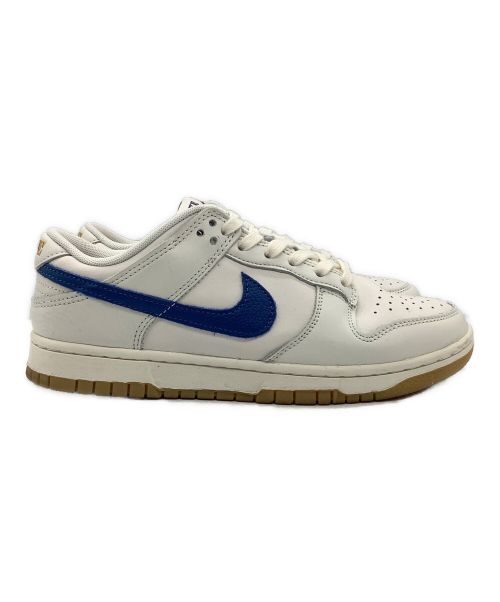NIKE（ナイキ）NIKE (ナイキ) DUNK LOW Royal and Gum ホワイト×ブルー サイズ:SIZE 25.5cmの古着・服飾アイテム