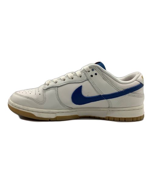 NIKE（ナイキ）NIKE (ナイキ) DUNK LOW Royal and Gum ホワイト×ブルー サイズ:SIZE 25.5cmの古着・服飾アイテム