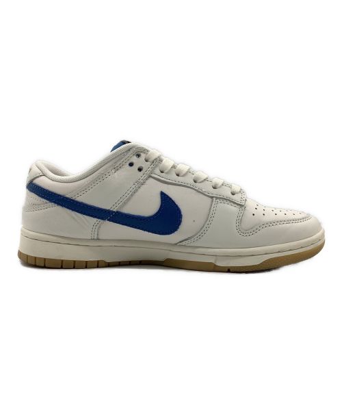 NIKE（ナイキ）NIKE (ナイキ) DUNK LOW Royal and Gum ホワイト×ブルー サイズ:SIZE 25.5cmの古着・服飾アイテム