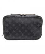 LOUIS VUITTONルイ ヴィトン）の古着「ハンドポーチ トゥルース・トワレ GM」｜ブラック