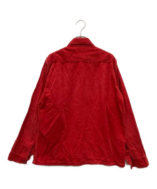 solbro sports wear（ー）solbro sports wear (ー) 50S~ コーデュロイシャツ レッド サイズ:SIZE Mの古着・服飾アイテム