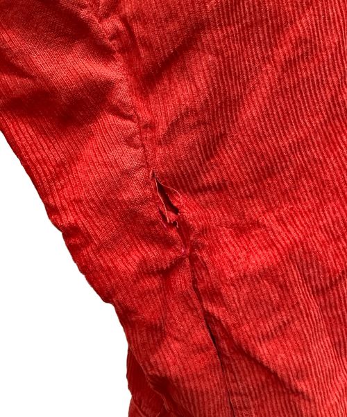 solbro sports wear（ー）solbro sports wear (ー) 50S~ コーデュロイシャツ レッド サイズ:SIZE Mの古着・服飾アイテム