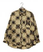 KEY LARGO-）の古着「長袖シャツ」｜ベージュ