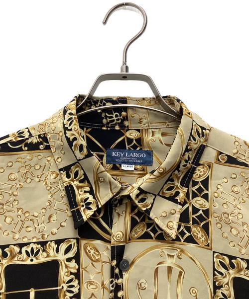 KEY LARGO（-）KEY LARGO (-) 長袖シャツ ベージュ サイズ:SIZE LLの古着・服飾アイテム