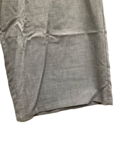 MAISON SPECIAL（メゾンスペシャル）MAISON SPECIAL (メゾンスペシャル) 24SS　イージーダブルウエストパンツ グレー×スカイブルー サイズ:SIZE 36（S相当）の古着・服飾アイテム