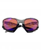 OAKLEYオークリー）の古着「FLAK JACKET サングラス」｜ホワイト×ブラック