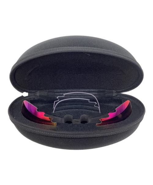 OAKLEY（オークリー）OAKLEY (オークリー) FLAK JACKET サングラス ホワイト×ブラックの古着・服飾アイテム