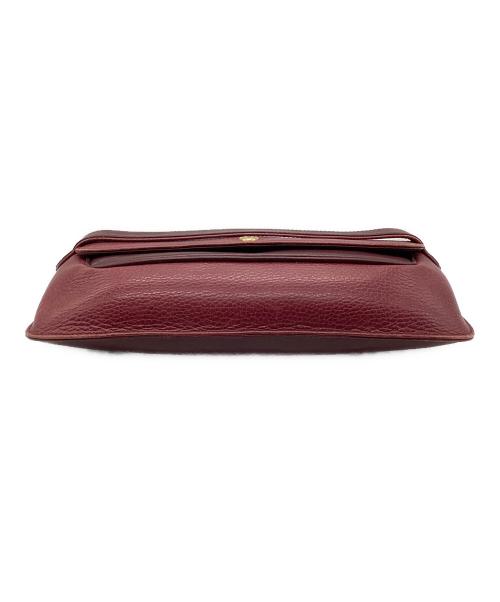 Cartier（カルティエ）Cartier (カルティエ) クラッチバッグ ワインレッドの古着・服飾アイテム