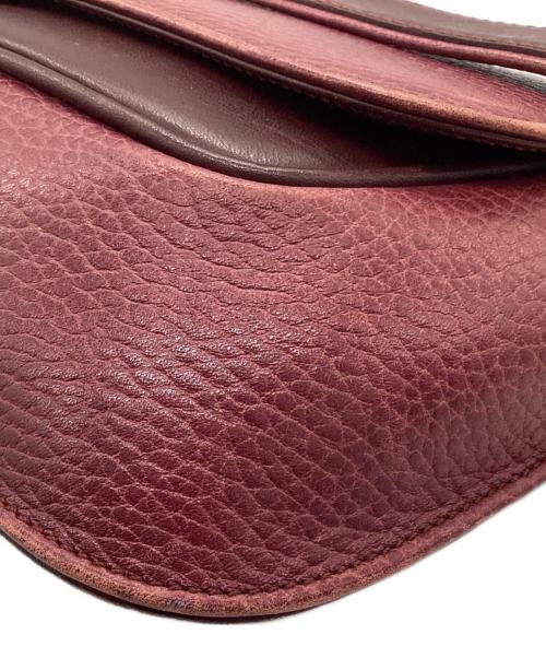 Cartier（カルティエ）Cartier (カルティエ) クラッチバッグ ワインレッドの古着・服飾アイテム