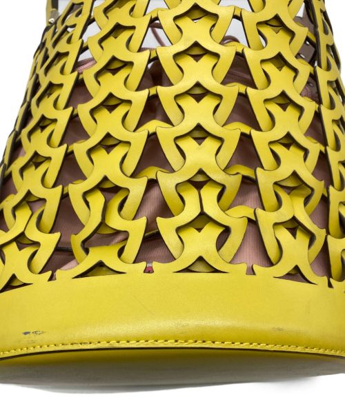 Kate Spade（ケイトスペード）Kate Spade (ケイトスペード) ドリー ミディアムバケツ/ワンショルダーバッグ イエローの古着・服飾アイテム