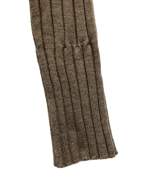 Snidel（スナイデル）Snidel (スナイデル) アシメントリーボタンニットワンピース モカ サイズ:SIZE Freeの古着・服飾アイテム