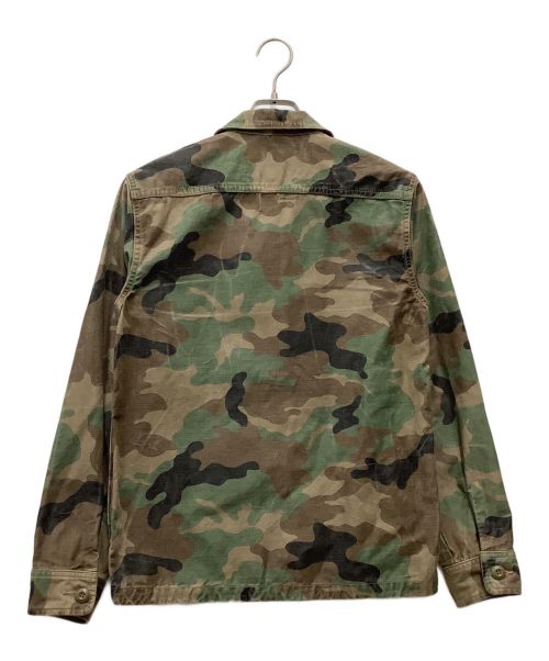 CHALLENGER（チャレンジャー）CHALLENGER (チャレンジャー) ジップジャケット/カモフラ カーキ サイズ:SIZE Sの古着・服飾アイテム