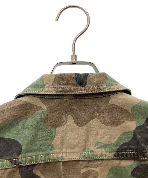 CHALLENGER（チャレンジャー）CHALLENGER (チャレンジャー) ジップジャケット/カモフラ カーキ サイズ:SIZE Sの古着・服飾アイテム