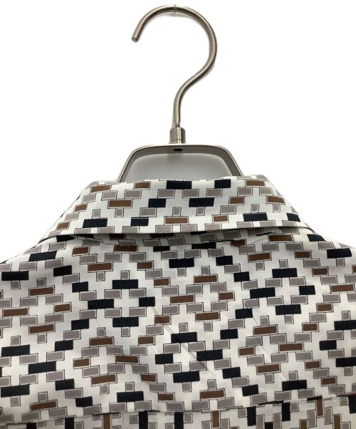 Sears（シアーズ）Sears (シアーズ) 70S 半袖シャツ ブラック×グレー サイズ:SIZE Mの古着・服飾アイテム