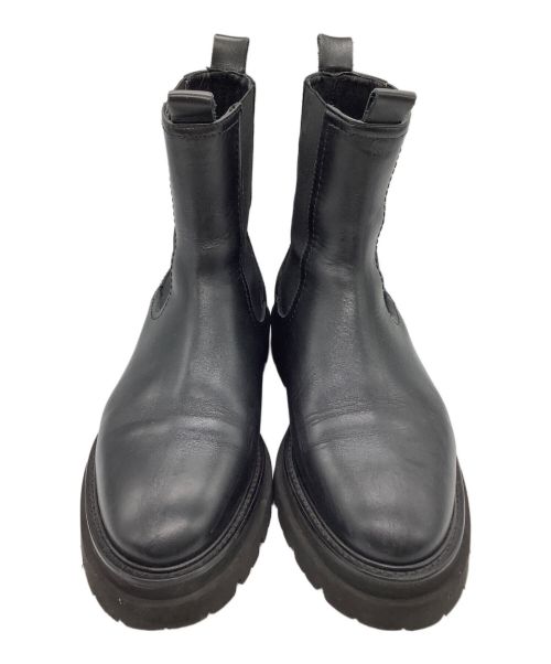 PASCUCCI（パスクッチ）PASCUCCI (パスクッチ) サイドゴアボリュームブーツ ブラック サイズ:SIZE 38（24㎝）の古着・服飾アイテム