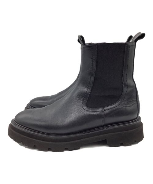 PASCUCCI（パスクッチ）PASCUCCI (パスクッチ) サイドゴアボリュームブーツ ブラック サイズ:SIZE 38（24㎝）の古着・服飾アイテム