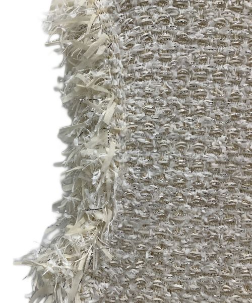 UNITED ARROWS（ユナイテッドアローズ）UNITED ARROWS (ユナイテッドアローズ) ファンシーツイードベスト アイボリー サイズ:SIZE Freeの古着・服飾アイテム