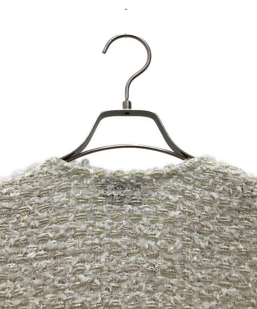 UNITED ARROWS（ユナイテッドアローズ）UNITED ARROWS (ユナイテッドアローズ) ファンシーツイードベスト アイボリー サイズ:SIZE Freeの古着・服飾アイテム