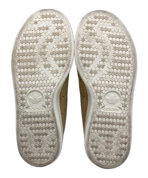 adidas（アディダス）adidas (アディダス) STAN SMITH　スニーカー ベージュ×ショッキングピンク サイズ:SIZE 22cmの古着・服飾アイテム