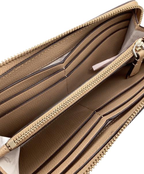 Kate Spade（ケイトスペード）Kate Spade (ケイトスペード) 長財布 ベージュの古着・服飾アイテム