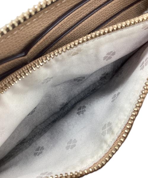 Kate Spade（ケイトスペード）Kate Spade (ケイトスペード) 長財布 ベージュの古着・服飾アイテム