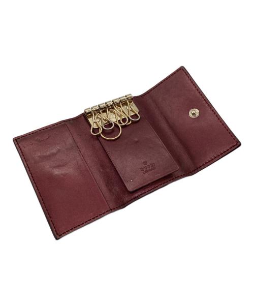 GUCCI（グッチ）GUCCI (グッチ) 6連キーケース GG パープルの古着・服飾アイテム