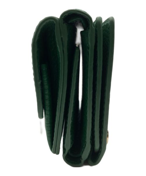 tov（トーヴ）TOV (トーヴ) 3つ折り財布 グリーンの古着・服飾アイテム