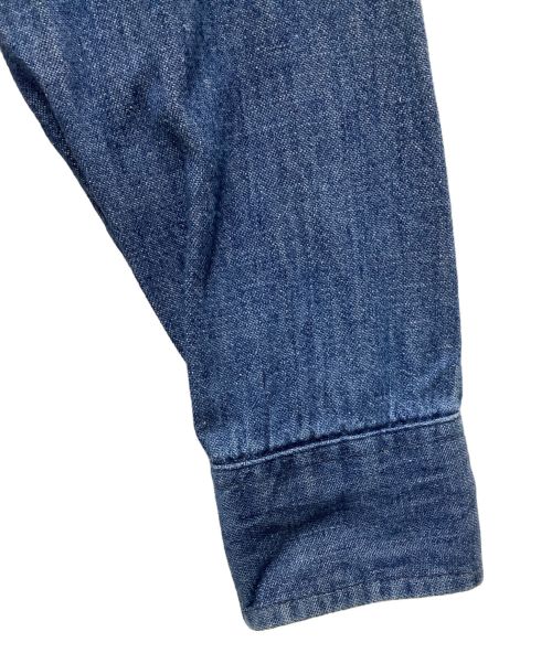 LEVI'S（リーバイス）LEVI'S (リーバイス) 70S~80S デニムウエスタンシャツ セルフカット インディゴ サイズ:SIZE Sの古着・服飾アイテム