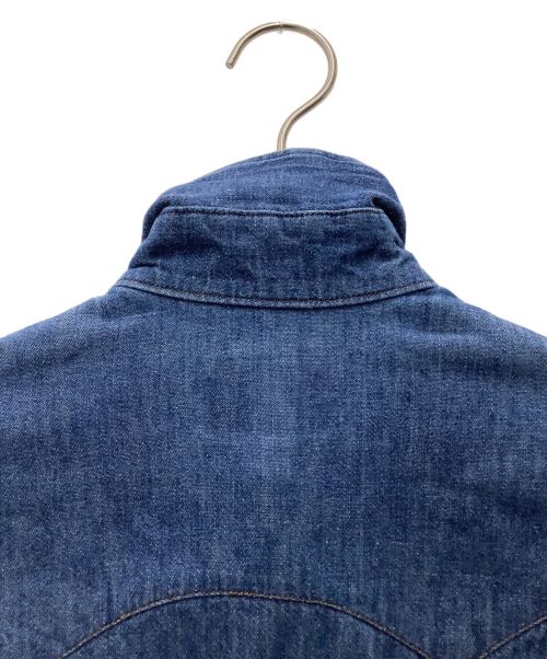 LEVI'S（リーバイス）LEVI'S (リーバイス) 70S~80S デニムウエスタンシャツ セルフカット インディゴ サイズ:SIZE Sの古着・服飾アイテム