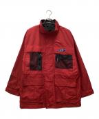 CHAPS RALPH LAURENチャップス ラルフローレン）の古着「90S～ ナイロンコート」｜レッド×ブラック