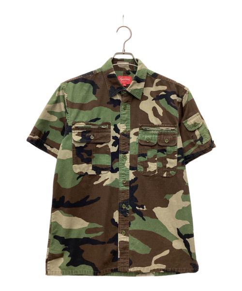 SUPREME（シュプリーム）Supreme (シュプリーム) 半袖シャツ 15SS Ripstop BDU Shirt カーキ サイズ:SIZE Sの古着・服飾アイテム