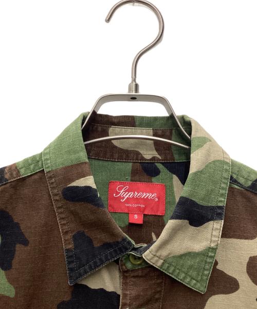 SUPREME（シュプリーム）Supreme (シュプリーム) 半袖シャツ 15SS Ripstop BDU Shirt カーキ サイズ:SIZE Sの古着・服飾アイテム