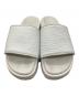 Y-3 (ワイスリー) サンダル SLIDE ホワイト サイズ:SIZE 26.5cm：9000円