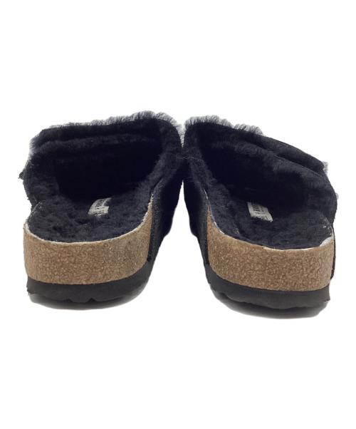BIRKENSTOCK（ビルケンシュトック）BIRKENSTOCK (ビルケンシュトック) ボアサンダル Kyoto Shearling ブラック サイズ:SIZE 26.5cmの古着・服飾アイテム