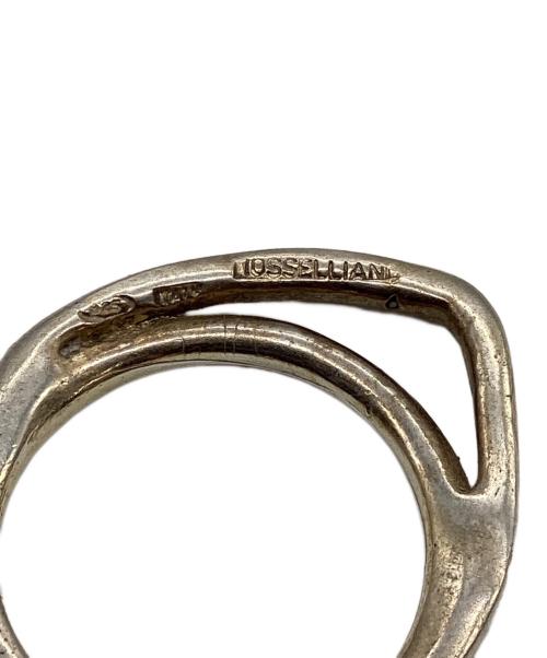 IOSSELLIANI（イオッセリアーニ）IOSSELLIANI (イオッセリアーニ) デザインリング 8連 シルバー サイズ:SIZE 不明の古着・服飾アイテム