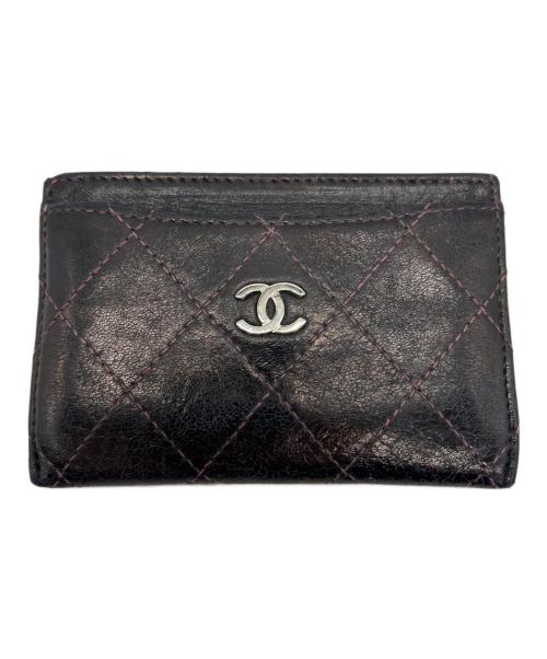 CHANEL（シャネル）CHANEL (シャネル) カードケース ブラックの古着・服飾アイテム