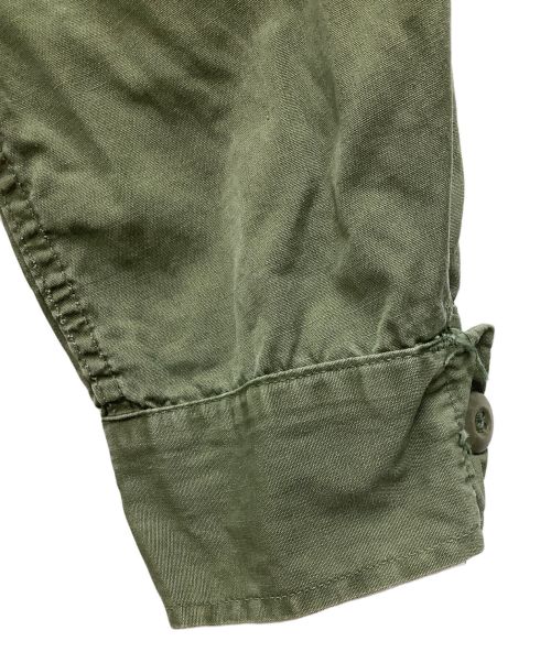 US ARMY（ユーエスアーミー）US ARMY (ユーエスアーミー) 60S~ Jungle Fatigue Jacket グリーン サイズ:SIZE SMALL REGULARの古着・服飾アイテム