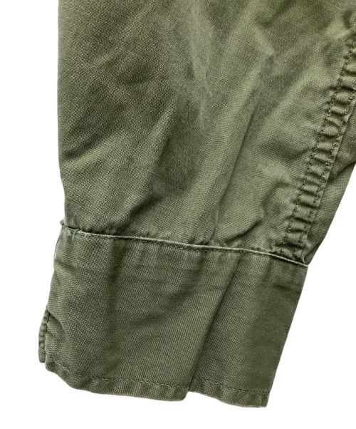 US ARMY（ユーエスアーミー）US ARMY (ユーエスアーミー) 60S~ Jungle Fatigue Jacket グリーン サイズ:SIZE SMALL REGULARの古着・服飾アイテム