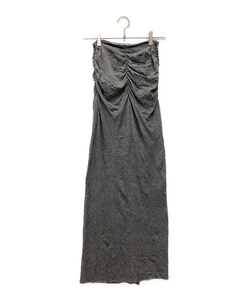 MAISON SPECIAL（メゾンスペシャル）MAISON SPECIAL (メゾンスペシャル) マキシスカート グレー サイズ:SIZE 36の古着・服飾アイテム