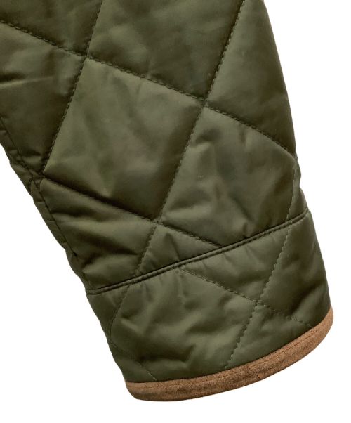 POLO RALPH LAUREN（ポロ・ラルフローレン）POLO RALPH LAUREN (ポロ・ラルフローレン) キルティングジャケット カーキ×ブラウン サイズ:SIZE Sの古着・服飾アイテム